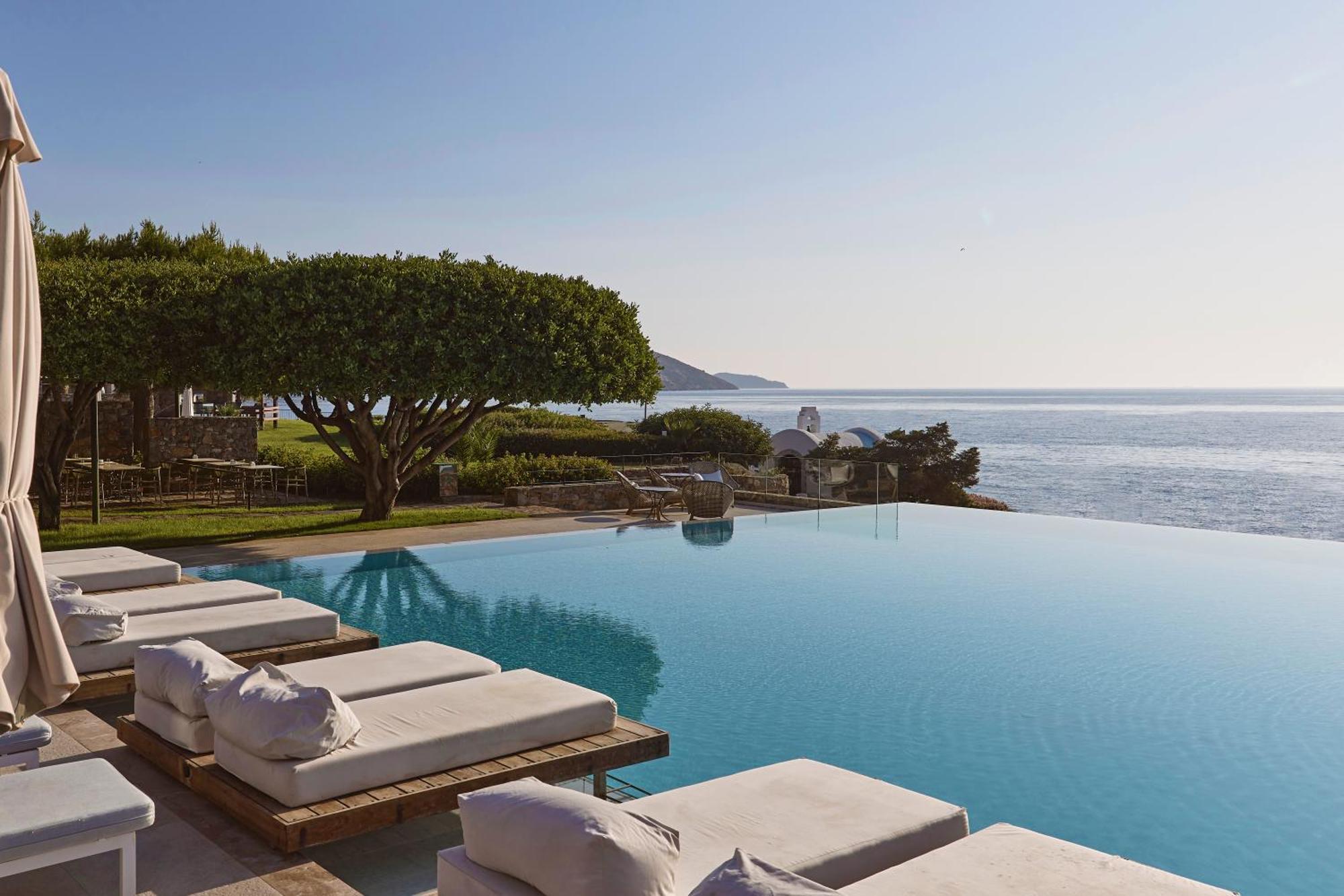 St. Nicolas Bay Resort Hotel & Villas Agios Nikolaos Exterior foto