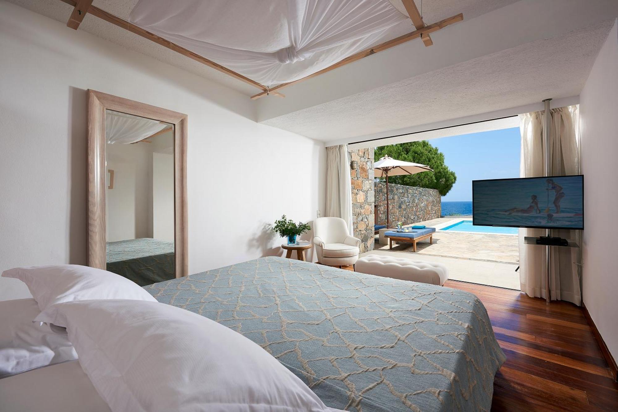 St. Nicolas Bay Resort Hotel & Villas Agios Nikolaos Exterior foto