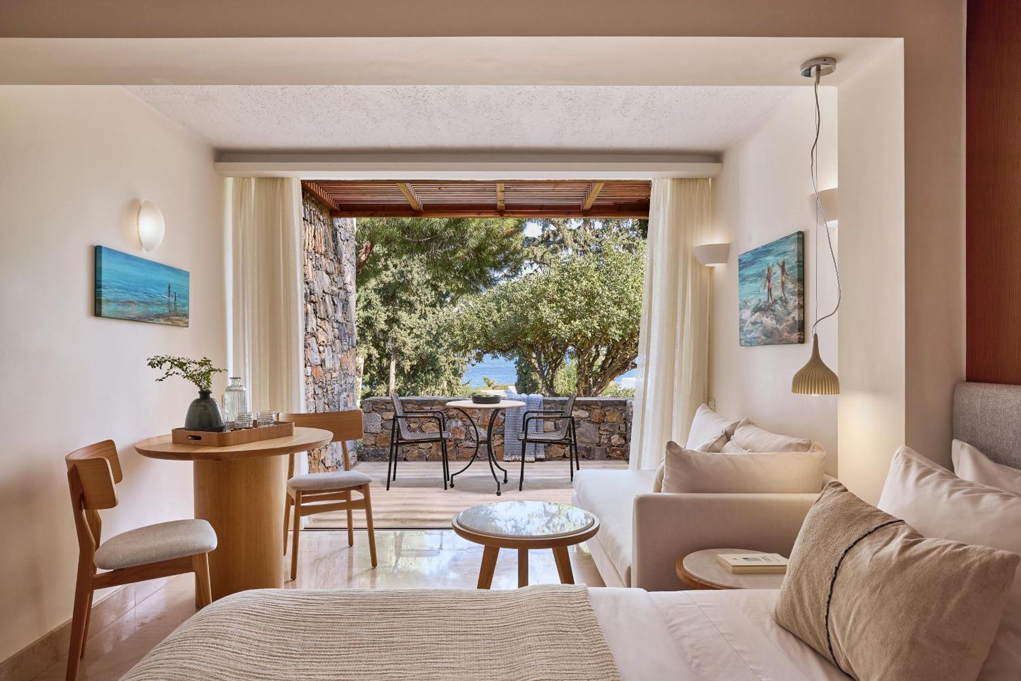 St. Nicolas Bay Resort Hotel & Villas Agios Nikolaos Exterior foto